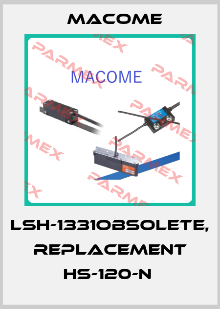 LSH-1331obsolete, replacement HS-120-N  Macome