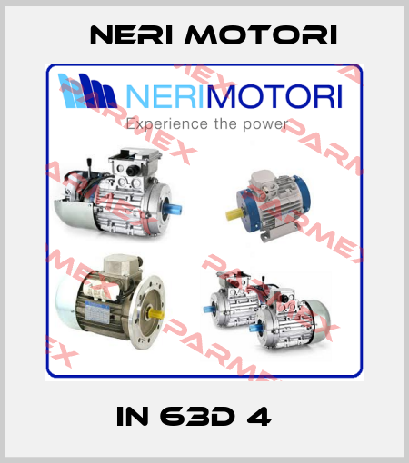 IN 63D 4   Neri Motori