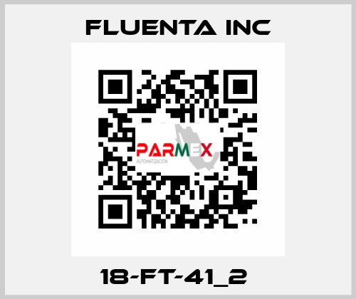 18-FT-41_2  Fluenta Inc