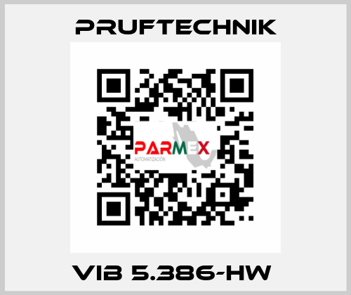 VIB 5.386-HW  Pruftechnik