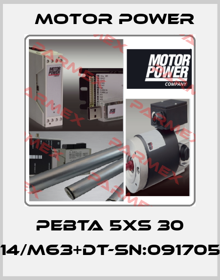 PEBTA 5XS 30 B14/M63+DT-SN:0917052 Motor Power
