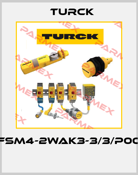 FSM4-2WAK3-3/3/P00  Turck