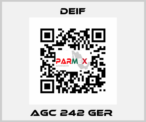 AGC 242 GER  Deif