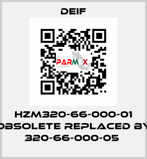 HZM320-66-000-01 obsolete replaced by 320-66-000-05  Deif