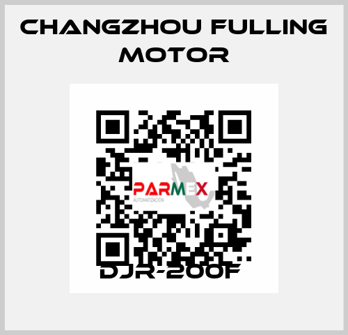 DJR-200F  Changzhou Fulling Motor