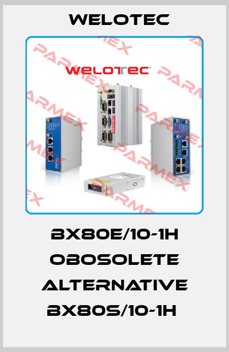 BX80E/10-1H obosolete alternative BX80S/10-1H  Welotec