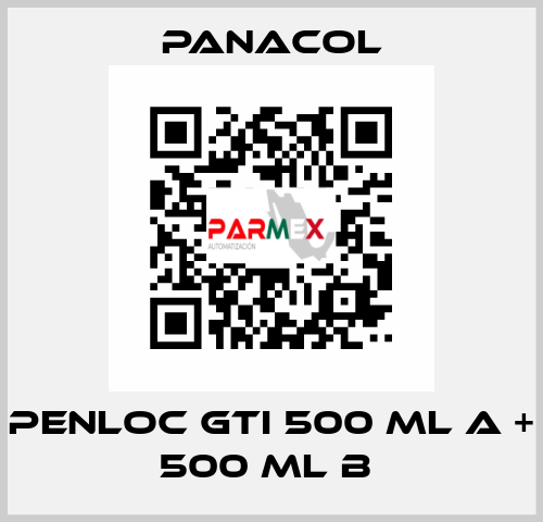 PENLOC GTI 500 ml A + 500 ml B  Panacol