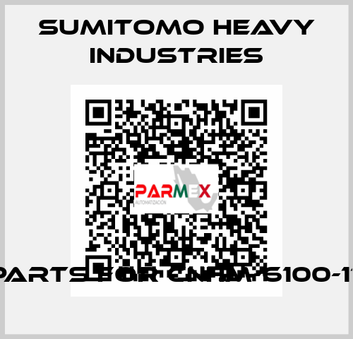 Parts for CNHM-6100-11  Sumitomo Heavy Industries