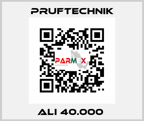 ALI 40.000  Pruftechnik