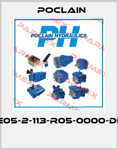 MSE05-2-113-R05-0000-DH00  Poclain
