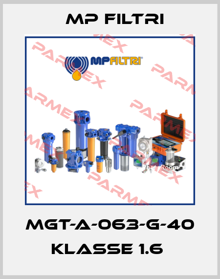 MGT-A-063-G-40   Klasse 1.6  MP Filtri