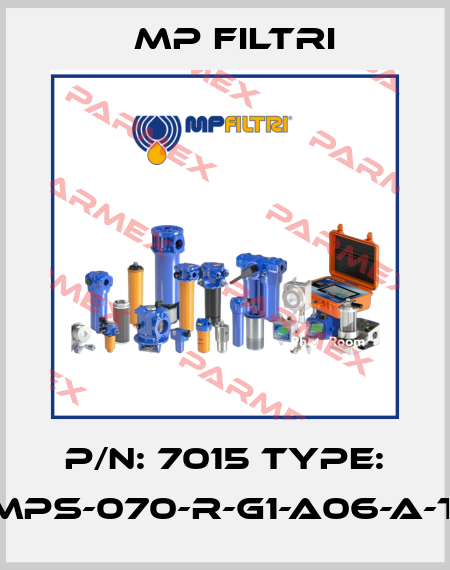 P/N: 7015 Type: MPS-070-R-G1-A06-A-T MP Filtri