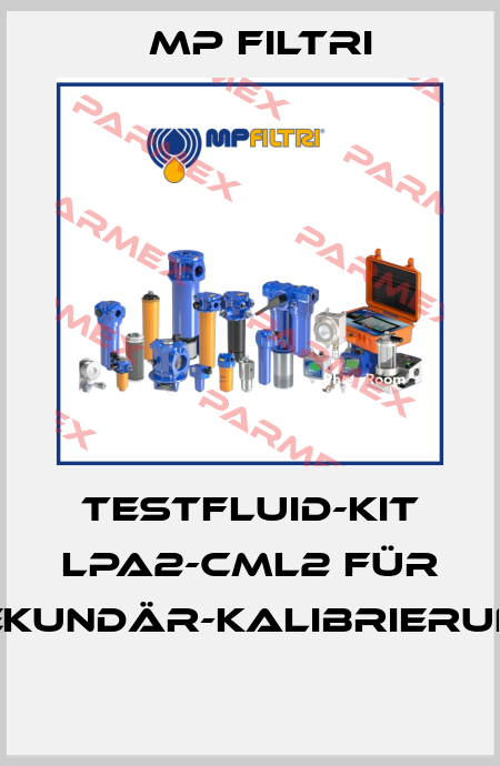 Testfluid-Kit LPA2-CML2 für Sekundär-Kalibrierung  MP Filtri