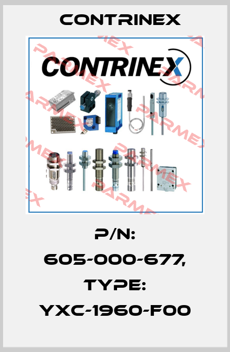 p/n: 605-000-677, Type: YXC-1960-F00 Contrinex