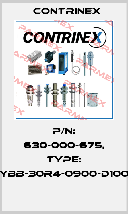 P/N: 630-000-675, Type: YBB-30R4-0900-D100  Contrinex
