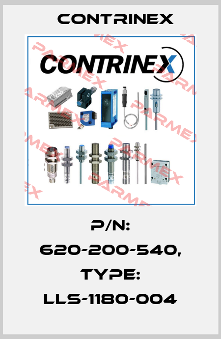 p/n: 620-200-540, Type: LLS-1180-004 Contrinex