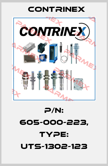 p/n: 605-000-223, Type: UTS-1302-123 Contrinex