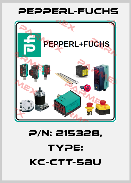 p/n: 215328, Type: KC-CTT-5BU Pepperl-Fuchs