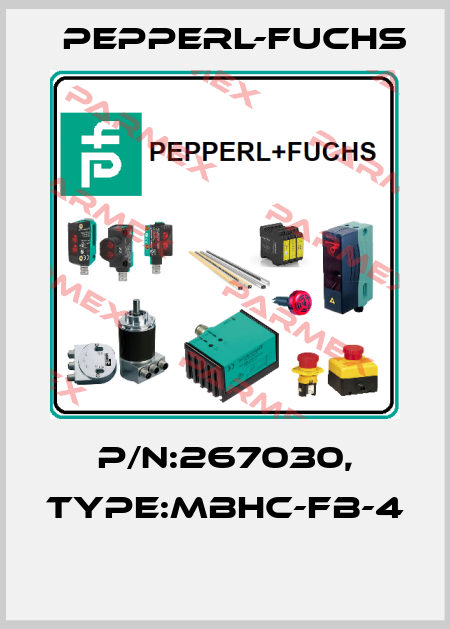 P/N:267030, Type:MBHC-FB-4  Pepperl-Fuchs