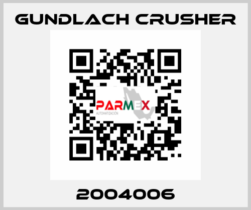 2004006 Gundlach Crusher