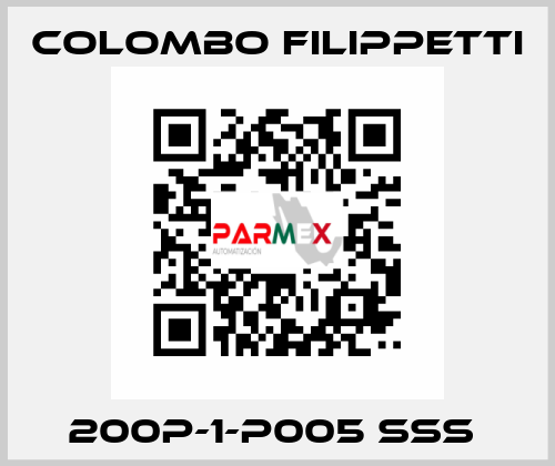 200P-1-P005 SSS  Colombo Filippetti