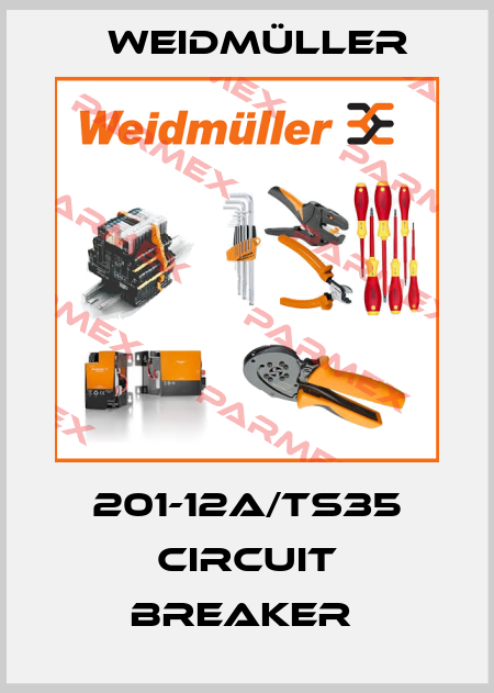 201-12A/TS35 CIRCUIT BREAKER  Weidmüller