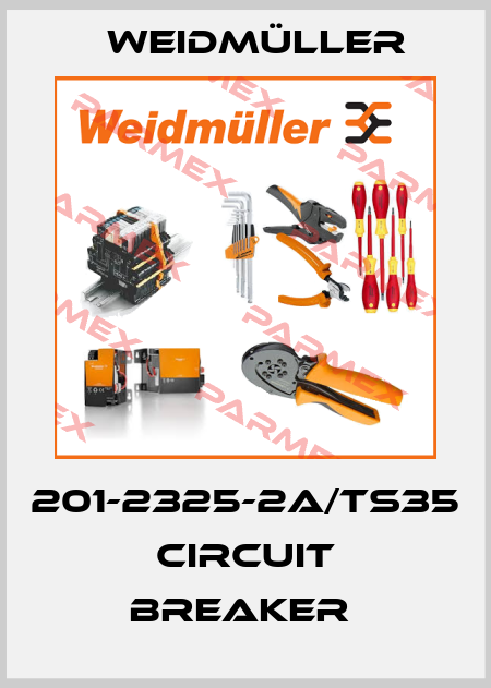 201-2325-2A/TS35 CIRCUIT BREAKER  Weidmüller