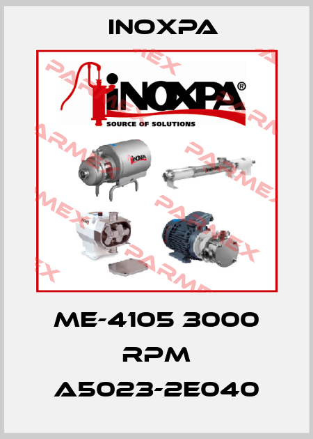 ME-4105 3000 RPM A5023-2E040 Inoxpa