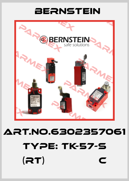 Art.No.6302357061 Type: TK-57-S (RT)                 C Bernstein