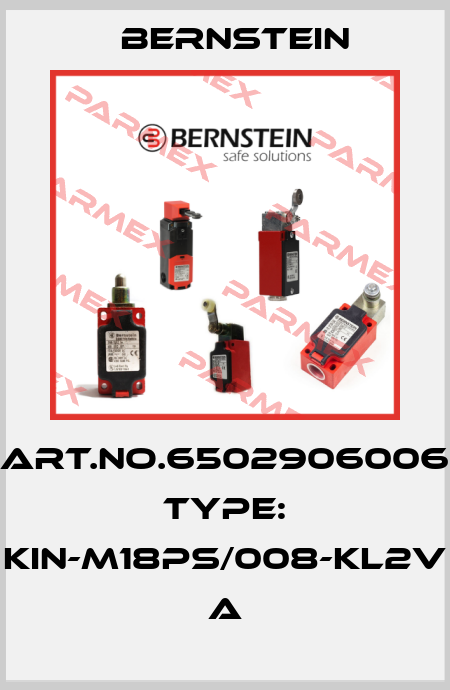 Art.No.6502906006 Type: KIN-M18PS/008-KL2V           A Bernstein