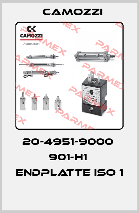 20-4951-9000  901-H1  ENDPLATTE ISO 1  Camozzi