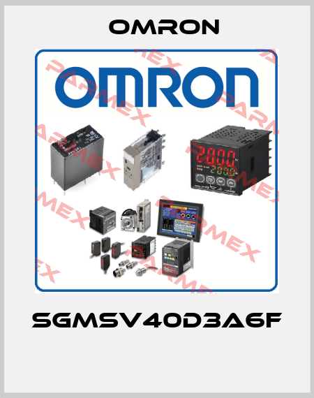 SGMSV40D3A6F  Omron