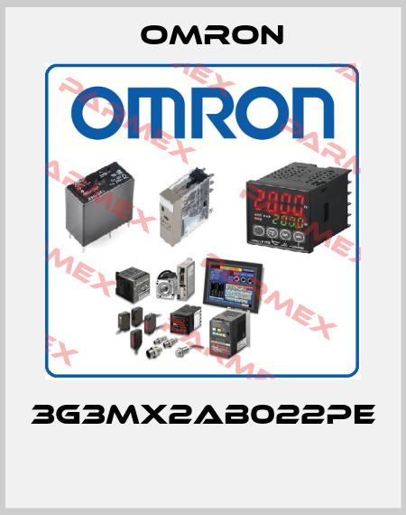 3G3MX2AB022PE  Omron