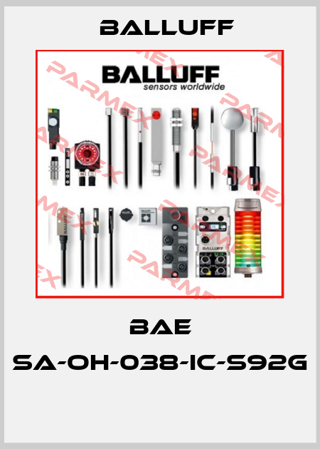 BAE SA-OH-038-IC-S92G  Balluff