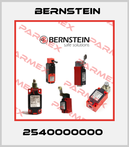 2540000000  Bernstein