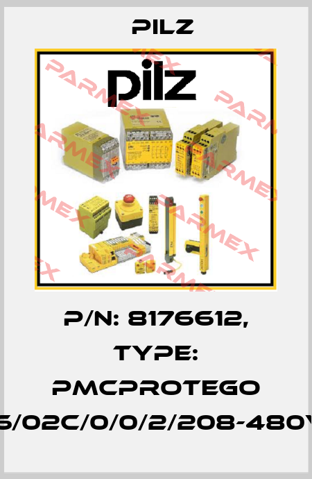 p/n: 8176612, Type: PMCprotego D.06/02C/0/0/2/208-480VAC Pilz