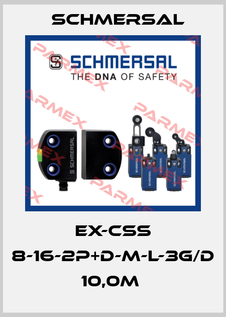 EX-CSS 8-16-2P+D-M-L-3G/D 10,0M  Schmersal