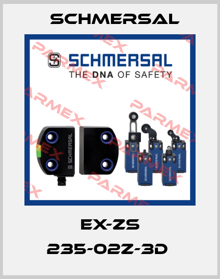 EX-ZS 235-02Z-3D  Schmersal