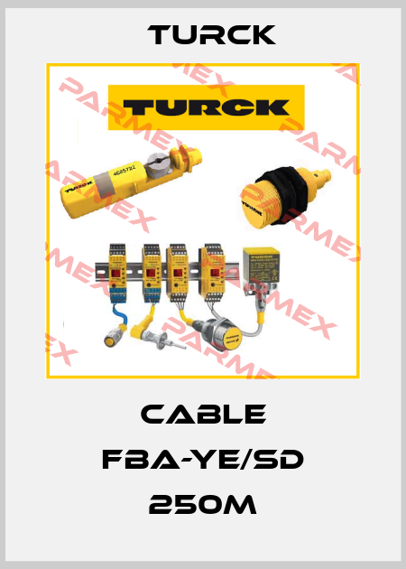 CABLE FBA-YE/SD 250M Turck