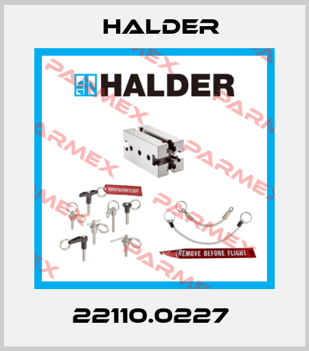 22110.0227  Halder