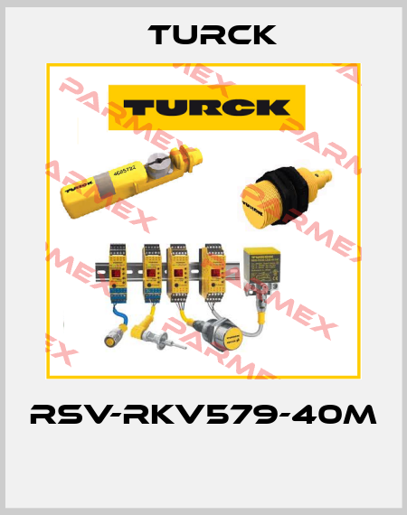 RSV-RKV579-40M  Turck