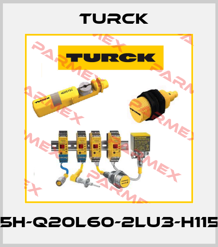 B2N45H-Q20L60-2LU3-H1151/S97 Turck