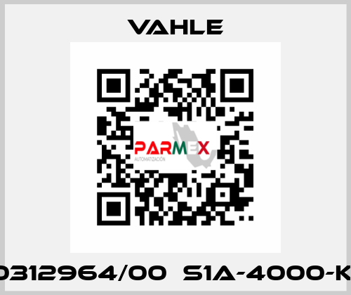 0312964/00  S1A-4000-K  Vahle