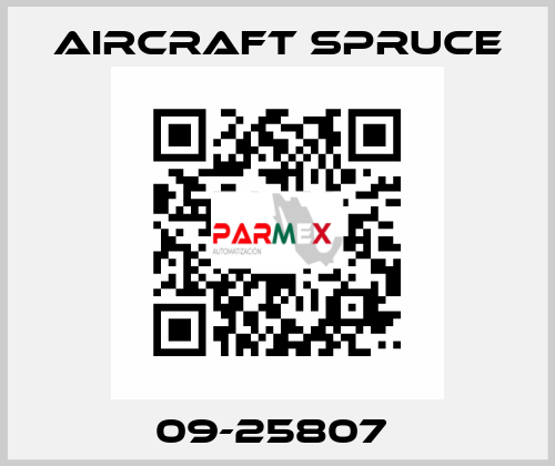 09-25807  Aircraft Spruce