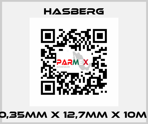 0,35MM X 12,7MM X 10M  Hasberg