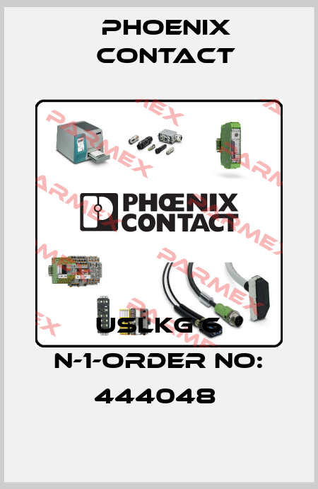USLKG 6 N-1-ORDER NO: 444048  Phoenix Contact