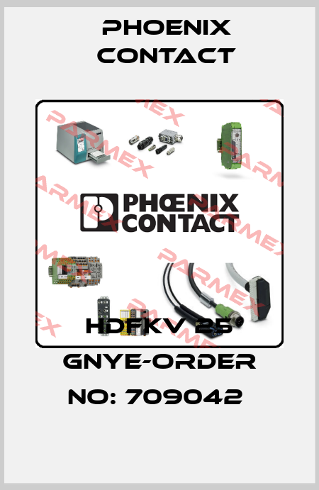 HDFKV 25 GNYE-ORDER NO: 709042  Phoenix Contact