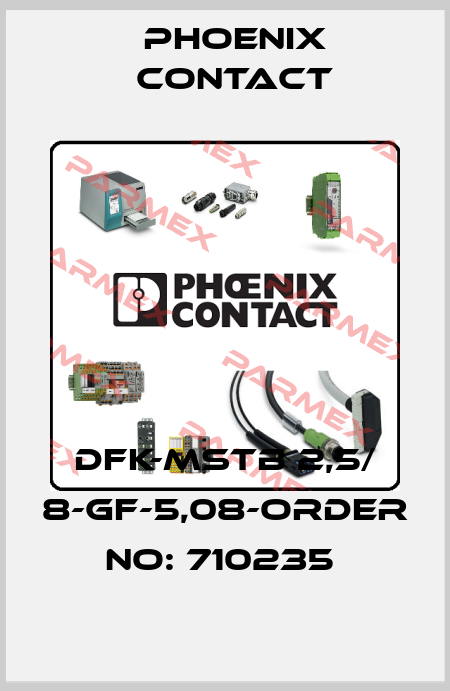 DFK-MSTB 2,5/ 8-GF-5,08-ORDER NO: 710235  Phoenix Contact
