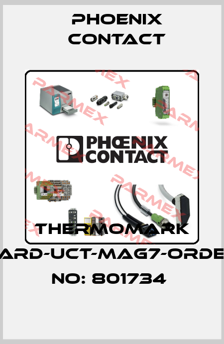 THERMOMARK CARD-UCT-MAG7-ORDER NO: 801734  Phoenix Contact