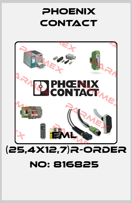 EML  (25,4X12,7)R-ORDER NO: 816825  Phoenix Contact